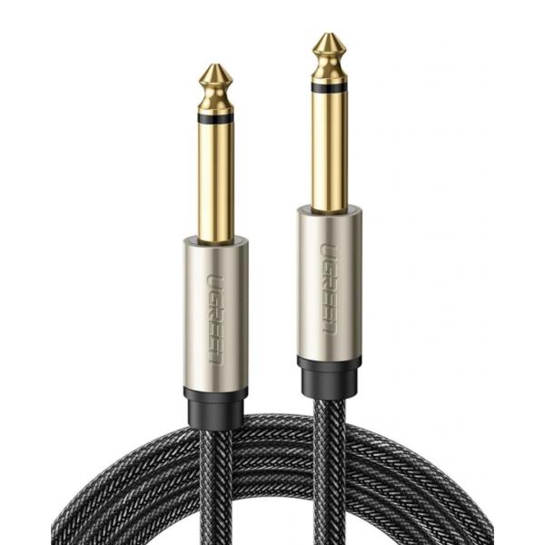 Cable 6.35mm a 6.35mm AV128 10636 Ugreen - 1M Gris