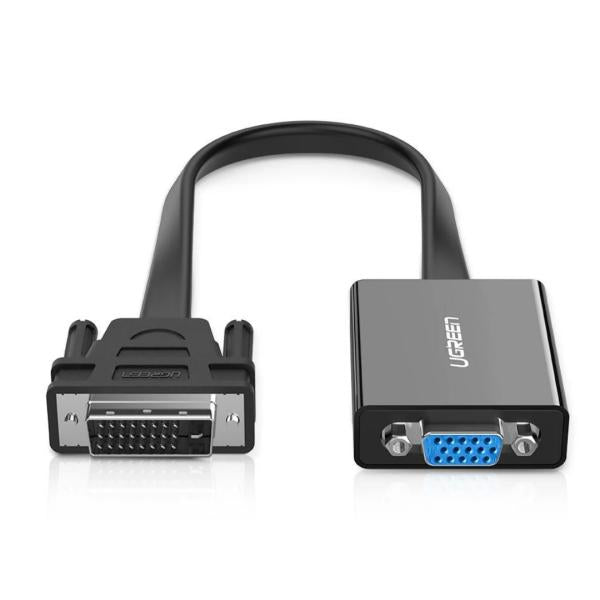 Cable DVI-D 24+1 Macho a VGA Hembra MM108 40259 Ugreen - Negro
