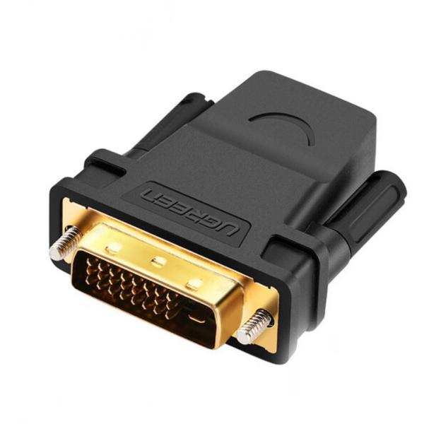 Adaptador DVI-D 24+1 Macho a HDMI Hembra 20124 Ugreen - Negro
