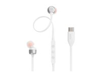 JBL TUNE 310C - Auriculares internos con micro - en oreja - cableado - USB-C - blanco