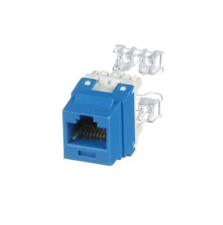 PANDUIT NETKEY CAT6 PUNCHDOWN KEYSTONE JACK AZUL