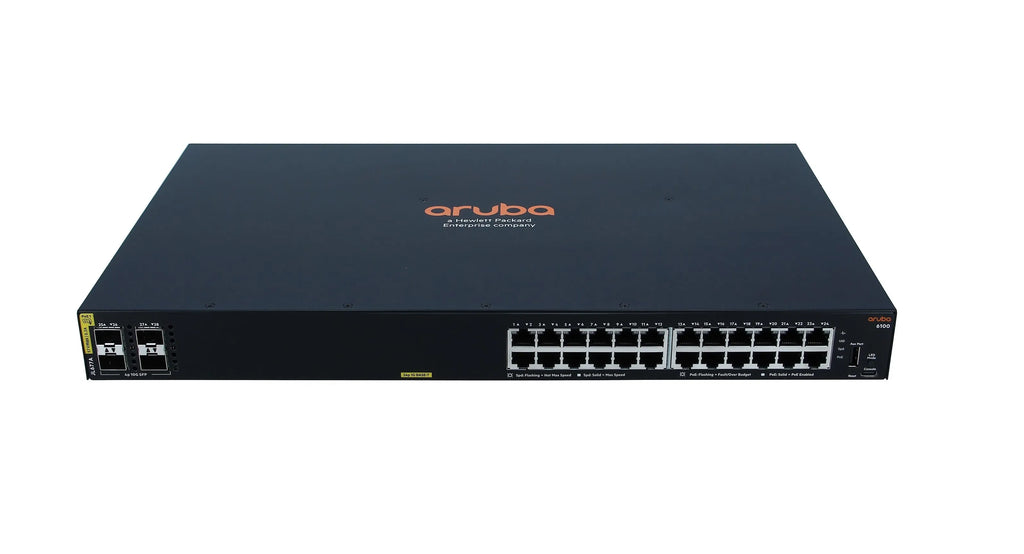 Aruba SW 6100 24G POE CL4 4SFP+ 370W