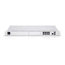 UniFi OS Console: Dream Machine Pro, con 1 puerto WAN Gigabit RJ45, 1 puerto WAN 10G SFP+ / 8 puertos LAN Gigabit RJ-45, y una bahía de HDD 3.5" (No incluye HDD), Integra todas las aplicaciones UniFi
