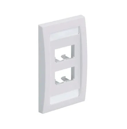Panduit placa frontal 4 puertos minicomm blanco CFPL4WHY Imagen secundaria del producto