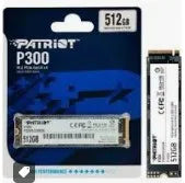 PATRIOT SSD P300 512GB M.2 PCI- E