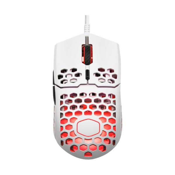 Mouse Gaming Cooler Master MM711 RGB 16000 DPI Ultraligero Blanco