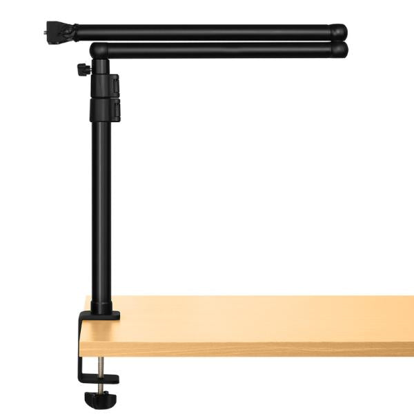 Soporte de Escritorio para Setups Streamplify Mount LIFT-LIGHT-BK Compatible con Dispositivos de 5/8" 3/8" y 1/4" Capacidad de 2.5kg Spom-ml1lcm1.11 - Negro