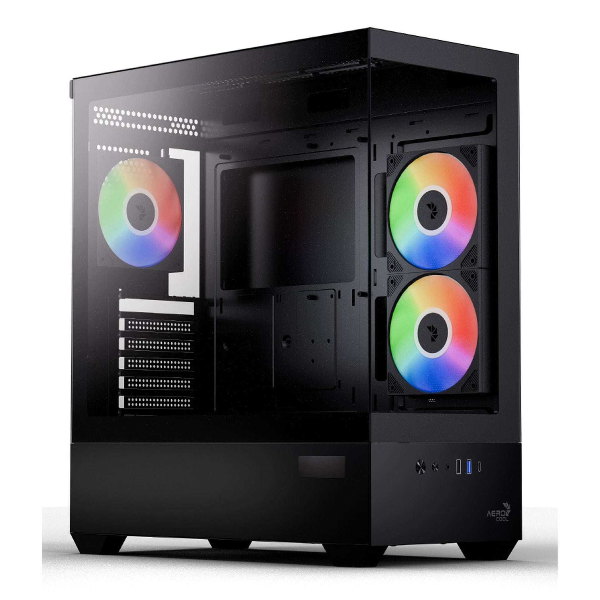 Case gaming Aerocool P500D digi mid tower RGB Imagen principal del producto