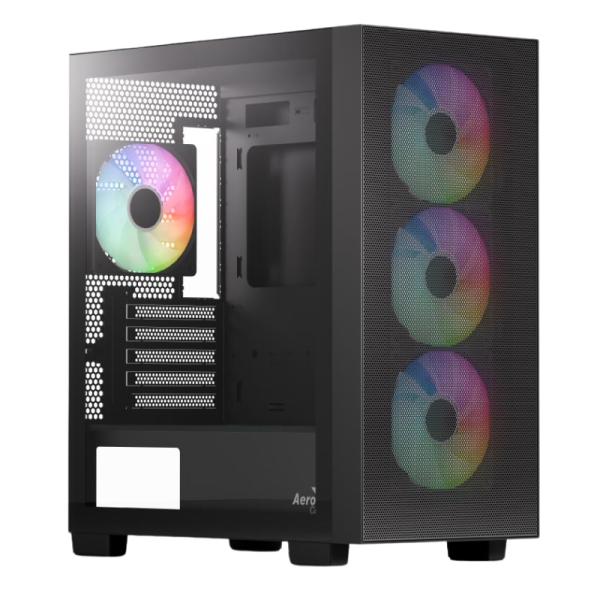 Case Gaming Aerocool B310A Flow-G-Bk-V1 Mini Tower Rgb Imagen principal del producto