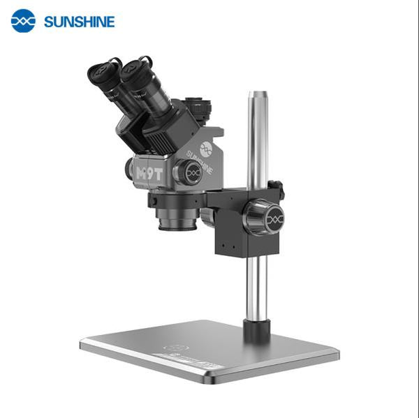 Microscopio con Lampara LED M9T-B11 Sunshine - Plateado