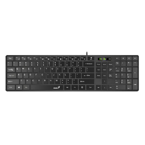 Teclado Genius slimstar 126 teclas silenciosas USB español Imagen principal del producto