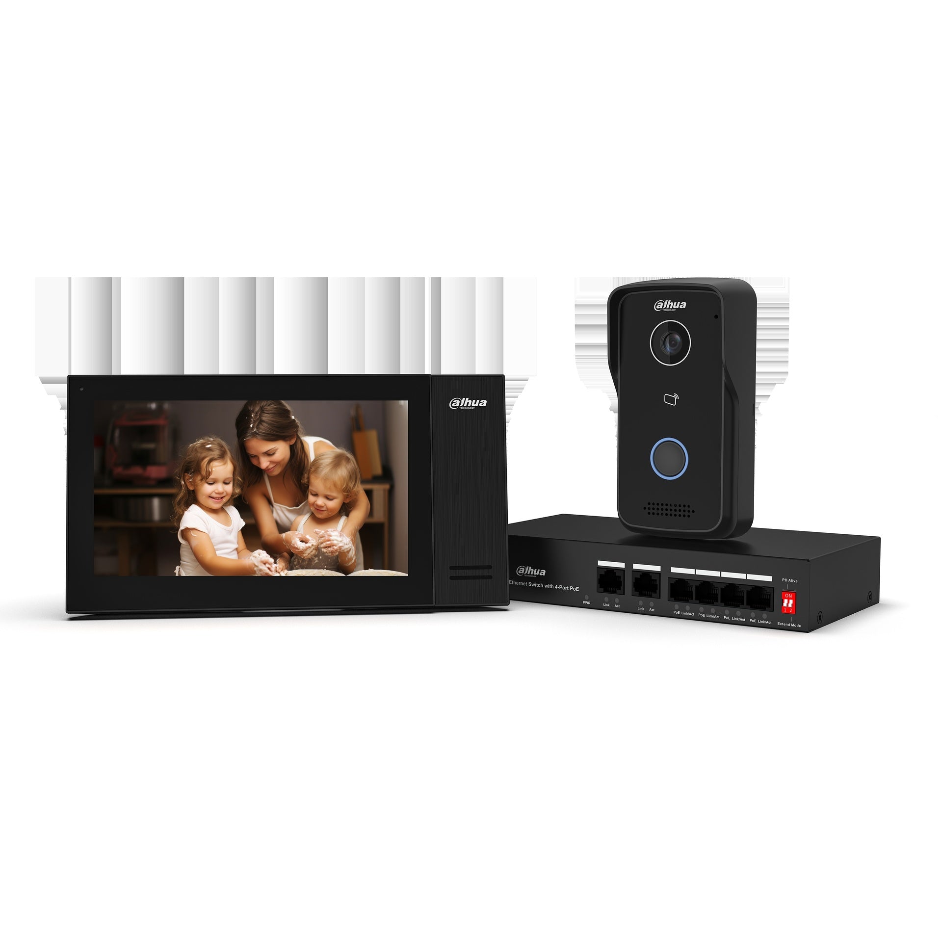 Dahua Kit Video Intercomunicador IP DHI-KTP02 Seguridad Profesional