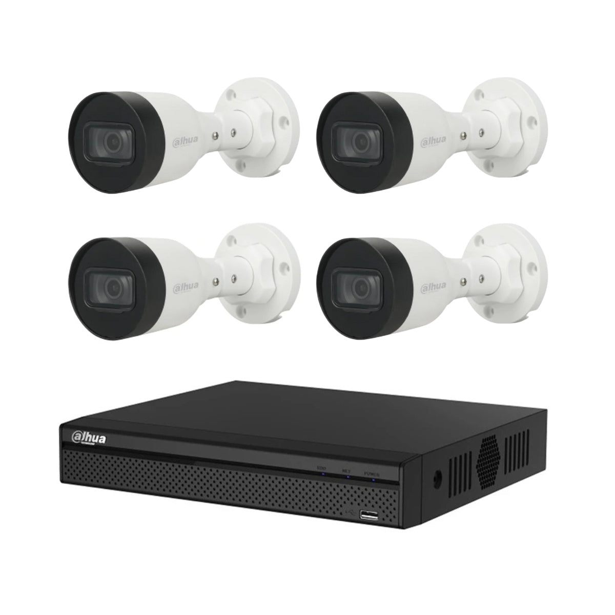 Dahua Kit 4 Cámaras HDCVI 5MP XVR1B04H-I Vigilancia Completa Imagen principal del producto