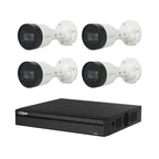 Dahua cooper 5MP 4 camaras 4ch HDCVI KIT -Spn-KIT/XVR1B04H-I/4-B2A51N-0280B-S2