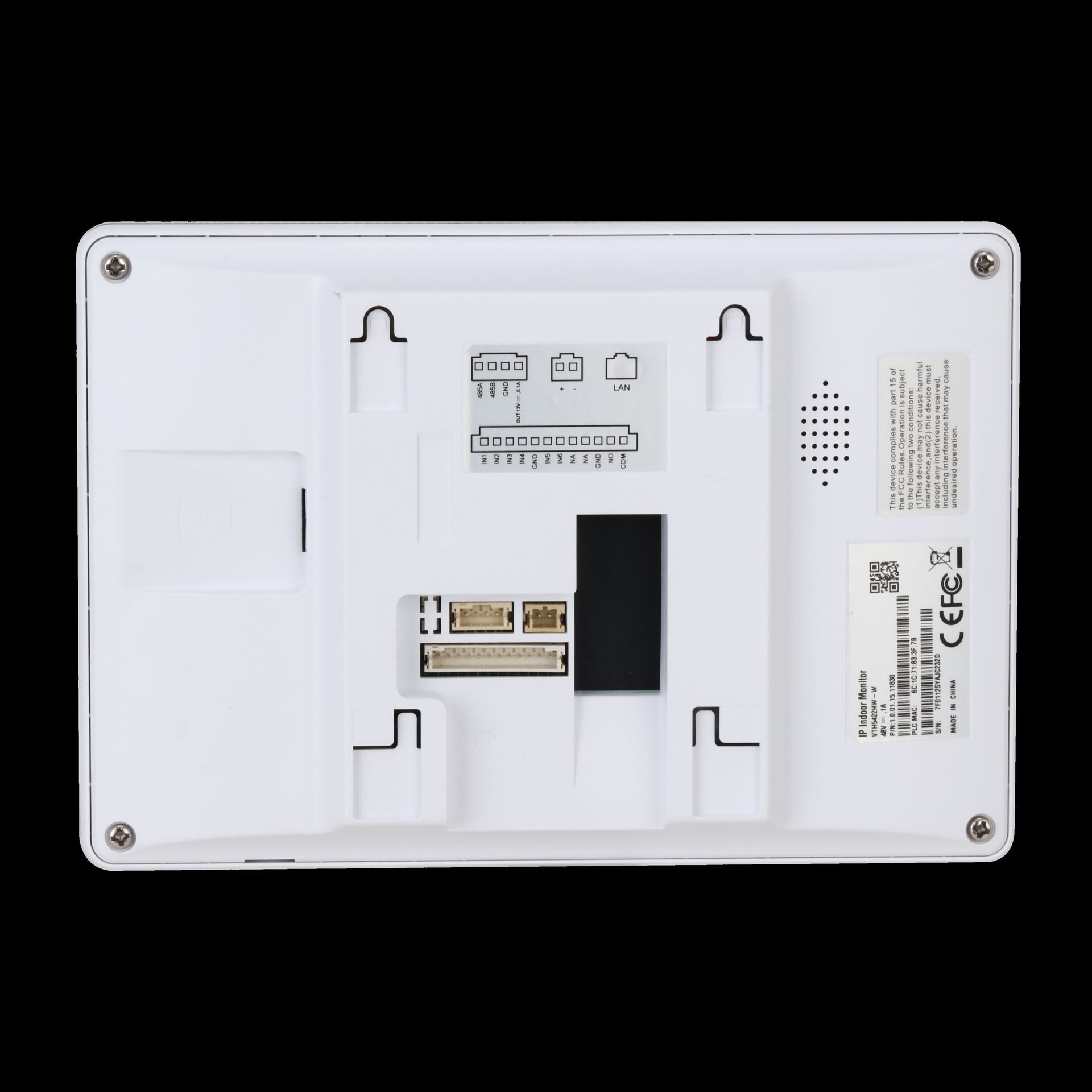 Dahua monitor interior wi-fi tactil de 6 canales -DHI-VTH5421HW-W-  1.0.01.15.11992