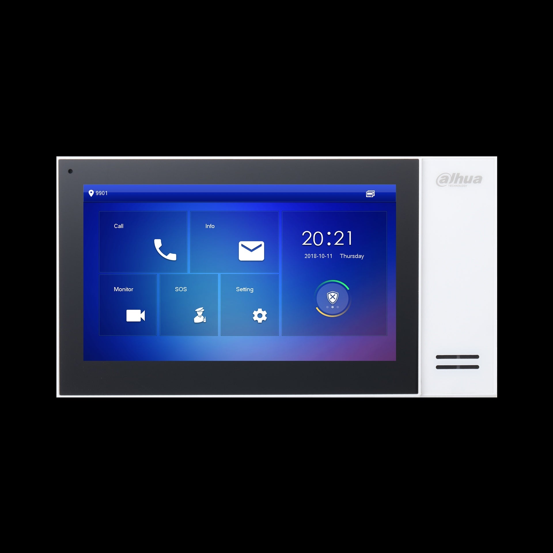 Dahua Monitor Interior IP Tactil DHI-VTH2421FB-P - Seguridad