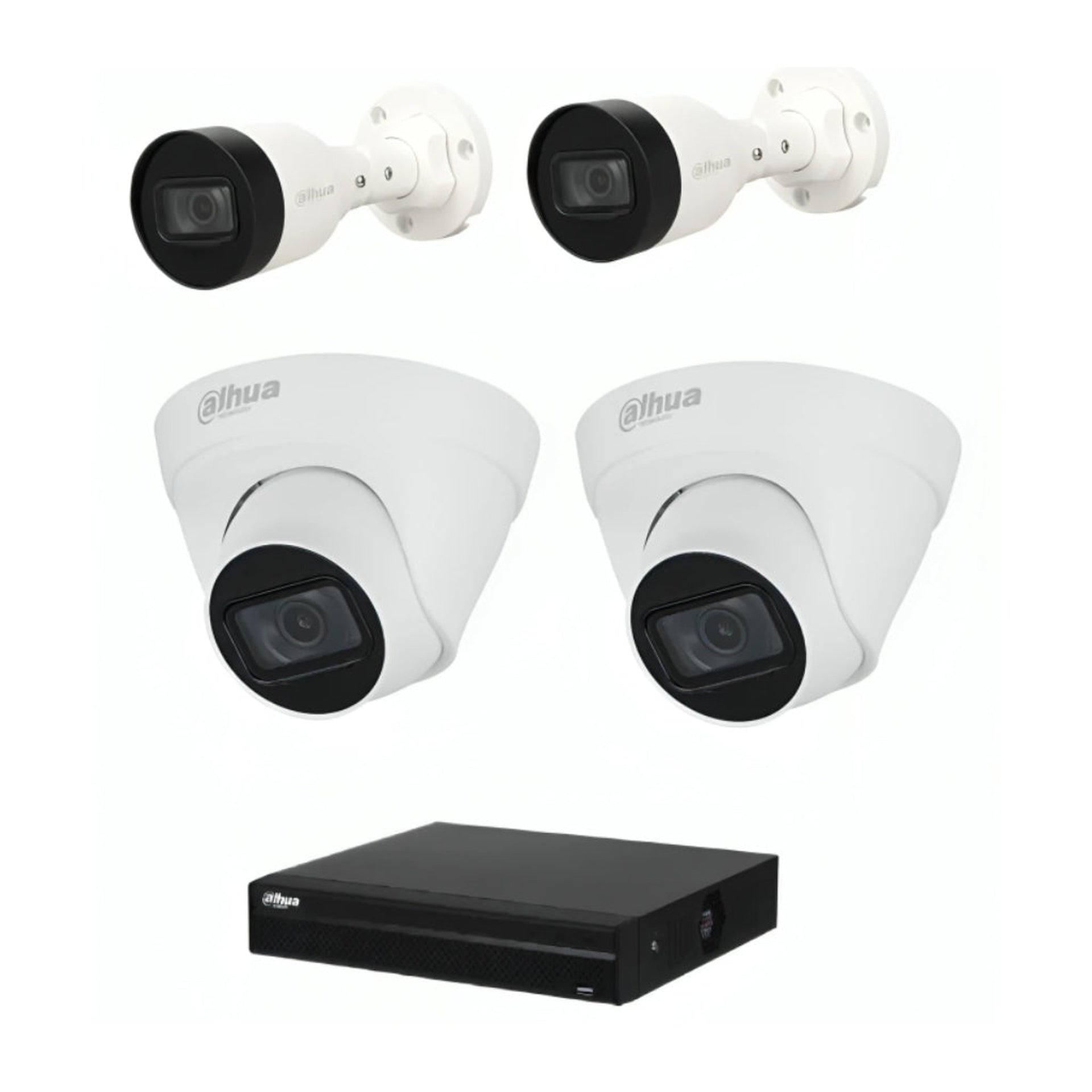 Dahua kit camaras 4CH NVR 1.0.01.04.37133-0002