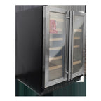 CHIQ vinera 40 botellas 4,2 PC y 2 zonas enfriamiento independientes CQRW40Y1AMD1B7V