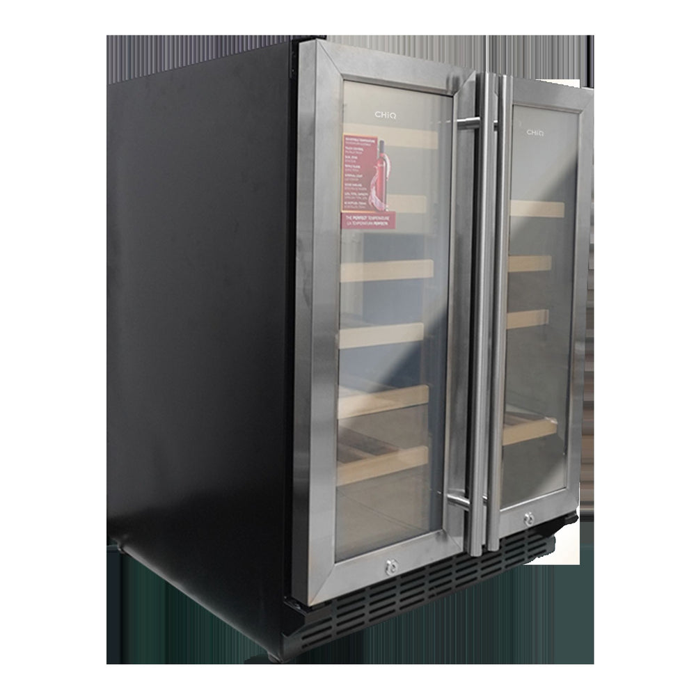 CHIQ vinera 40 botellas 4,2 PC y 2 zonas enfriamiento independientes CQRW40Y1AMD1B7V