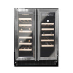 CHIQ vinera 40 botellas 4,2 PC y 2 zonas enfriamiento independientes CQRW40Y1AMD1B7V