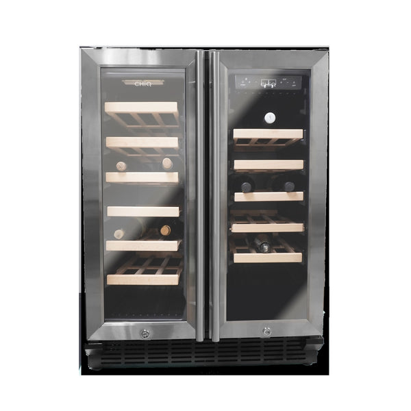 CHIQ vinera 40 botellas 4,2 PC y 2 zonas enfriamiento independientes CQRW40Y1AMD1B7V