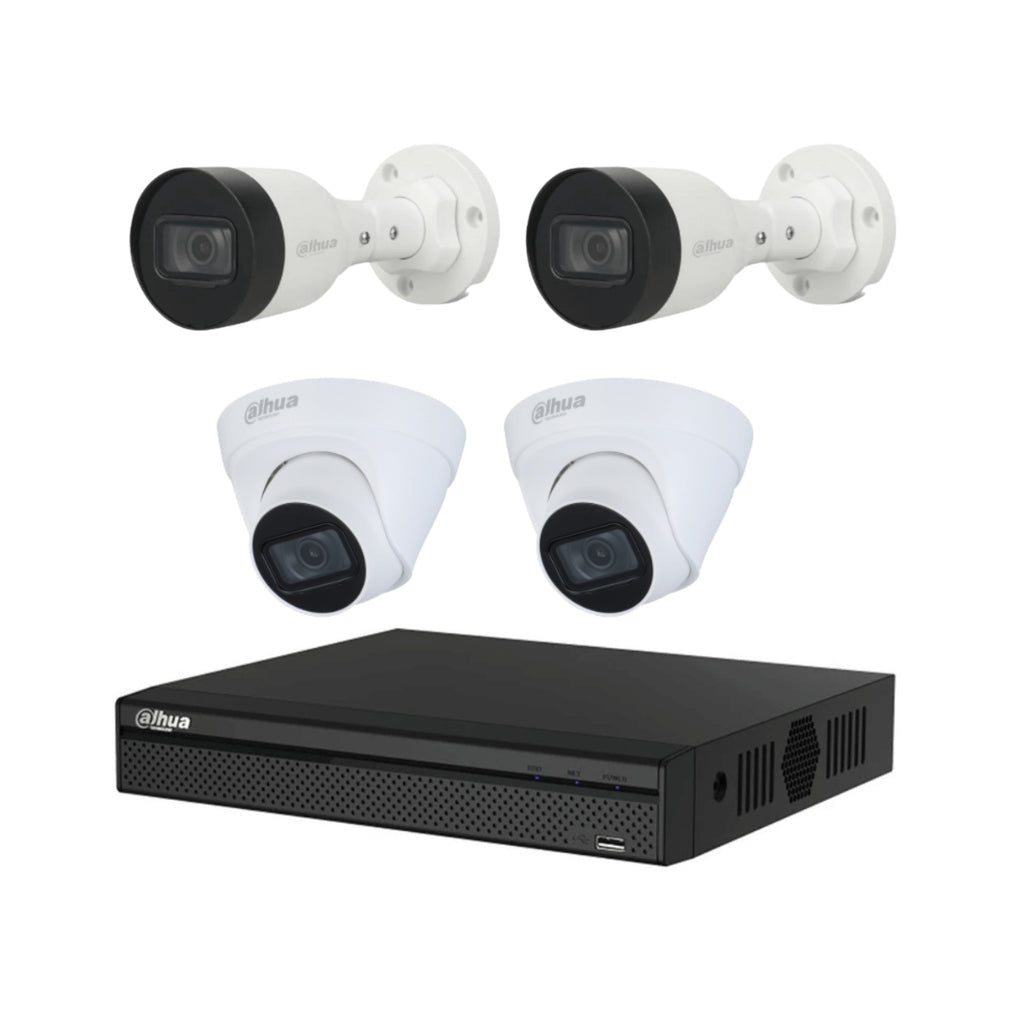 Dahua kit NVR grabador 4 canales 1.0.01.04.37132-0001