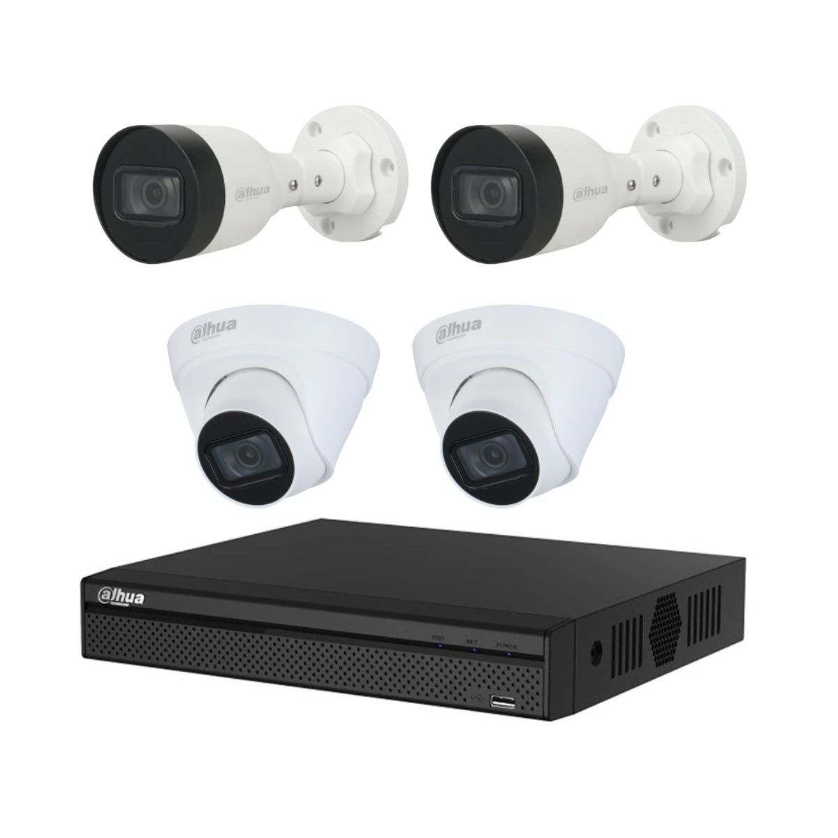 Kit Dahua NVR grabador 4 canales 1.0.01.04.37132-0001 Imagen secundaria del producto