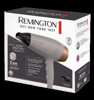 Remington secadora de colageno y terapia de biotin - D26A-110F