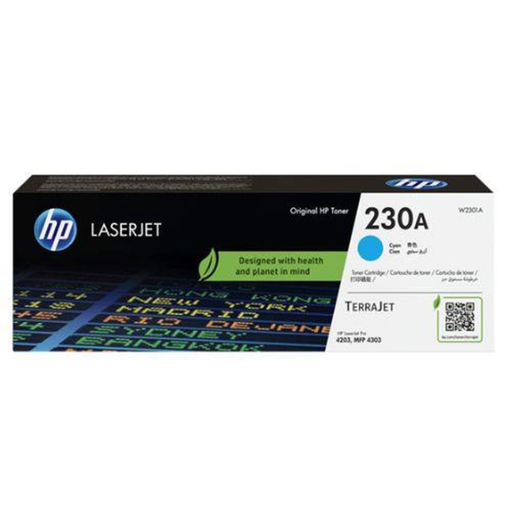 HP toner cian 230A  1800pgs W2301A