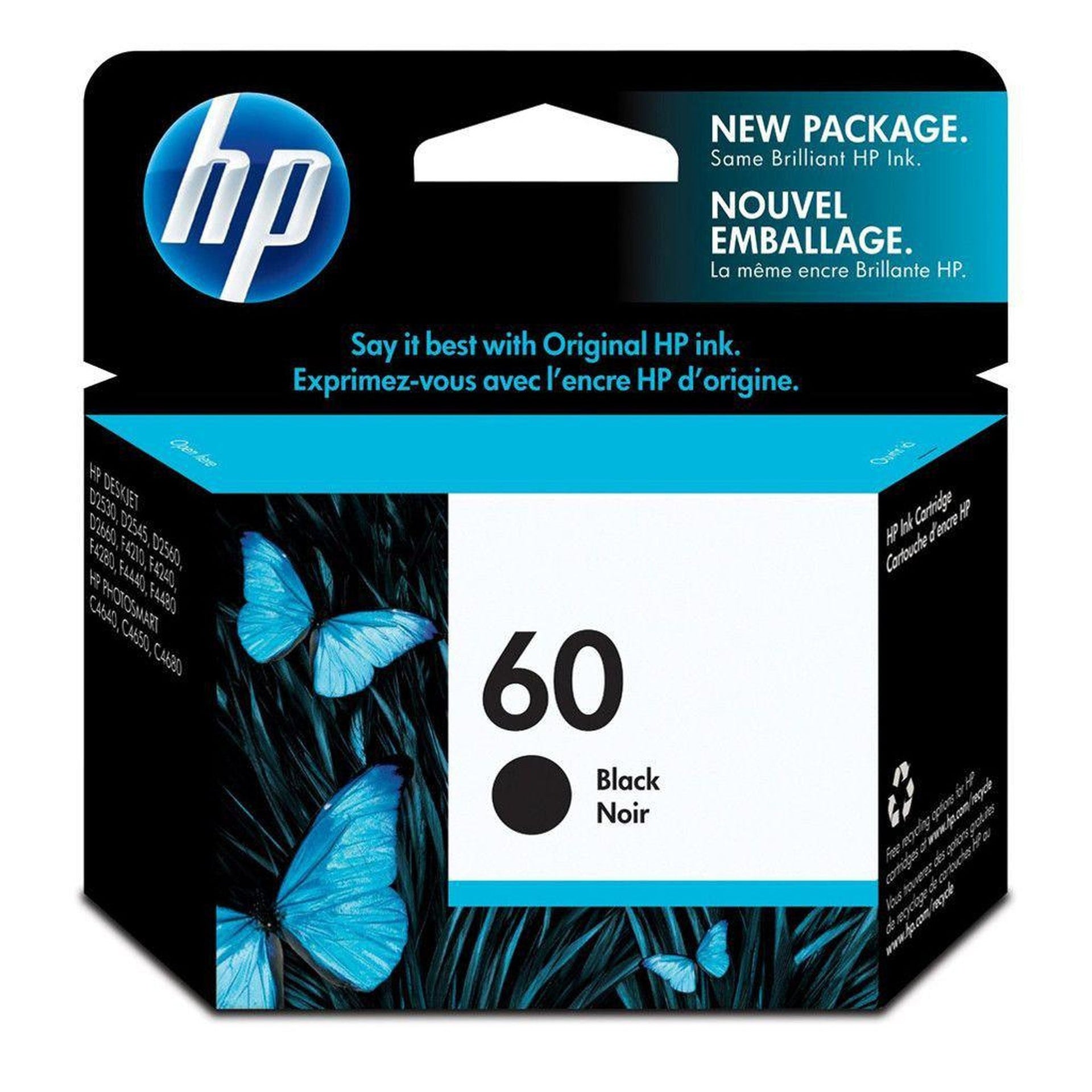 HP cartucho negro 200PGS 60 CC640WL Imagen principal del producto