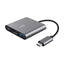 Trust Adaptador Multipuerto USB-C 3-en-1 HDMI Tipo C 23772