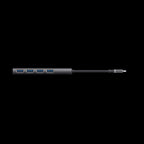 Trust adaptador USB-C 4 puertos USB-A 5 gbps puerto USB-C - 24948