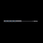 Trust adaptador USB-C 4 puertos USB-A 5 gbps puerto USB-C - 24948