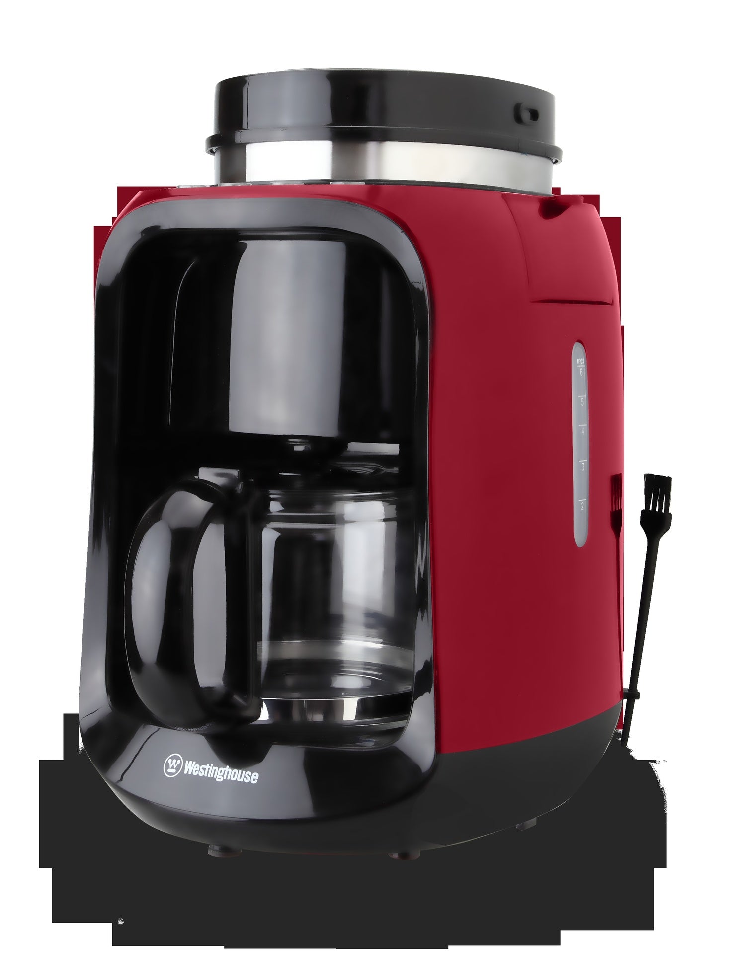 Westinghouse Cafetera con Moledor 2 en 1 Roja WKCM256