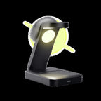 Trust soporte Viro de carga magnetico inalambrico 3 en 1 para iPhone, Apple Watch y AirPods - 25464