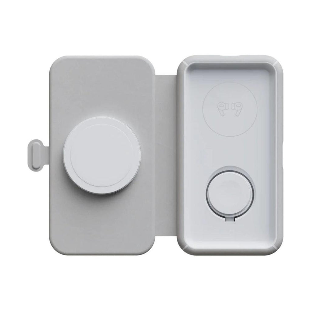 Trust xtorm cargador inalambrico 3-EN-1 plegable 15W gris XWF31