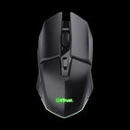 Trust Teclado Mouse y Almohadilla Gamer Color Negro en Español - 25227