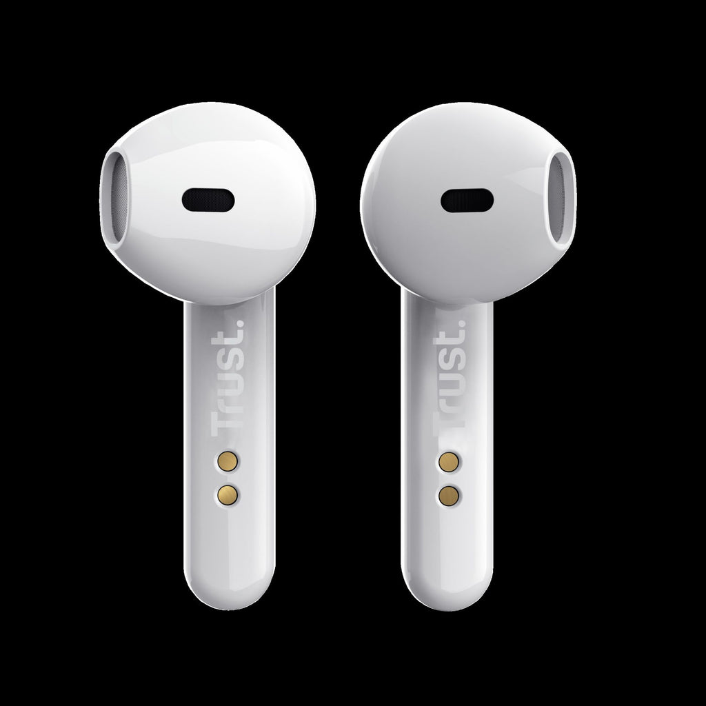 Trust Audifonos Bluetooth Wireless Color Blanco C/controles Tactiles - 23783