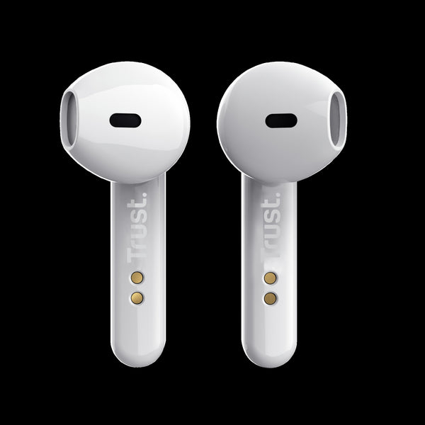 Trust Audifonos Bluetooth Wireless Color Blanco C/controles Tactiles - 23783