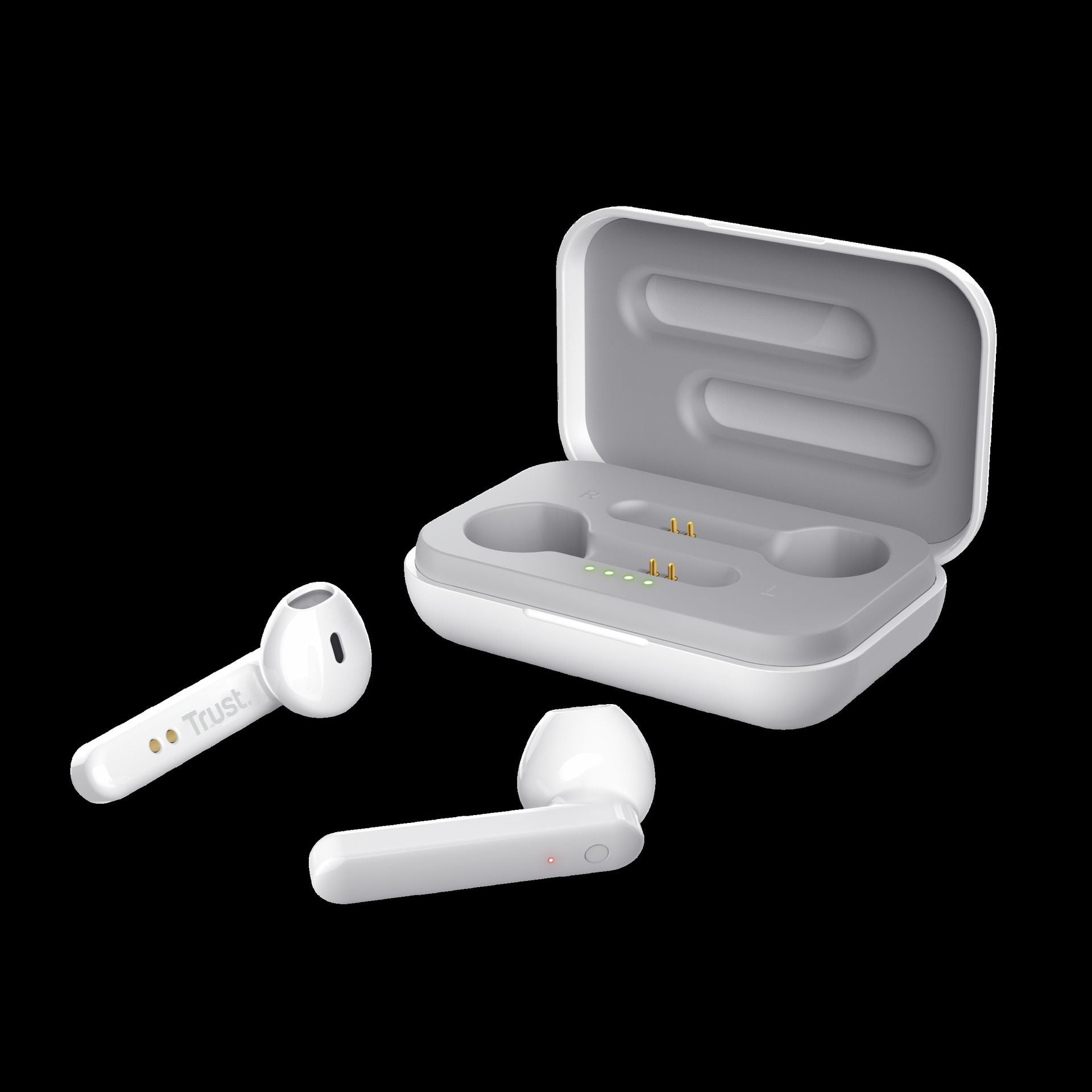 Trust Audifonos Bluetooth Wireless Color Blanco C/controles Tactiles - 23783
