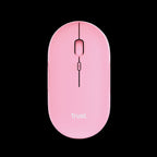 Trust Mouse Recargable Inalambrico Silencioso Color Rosa con - 24125