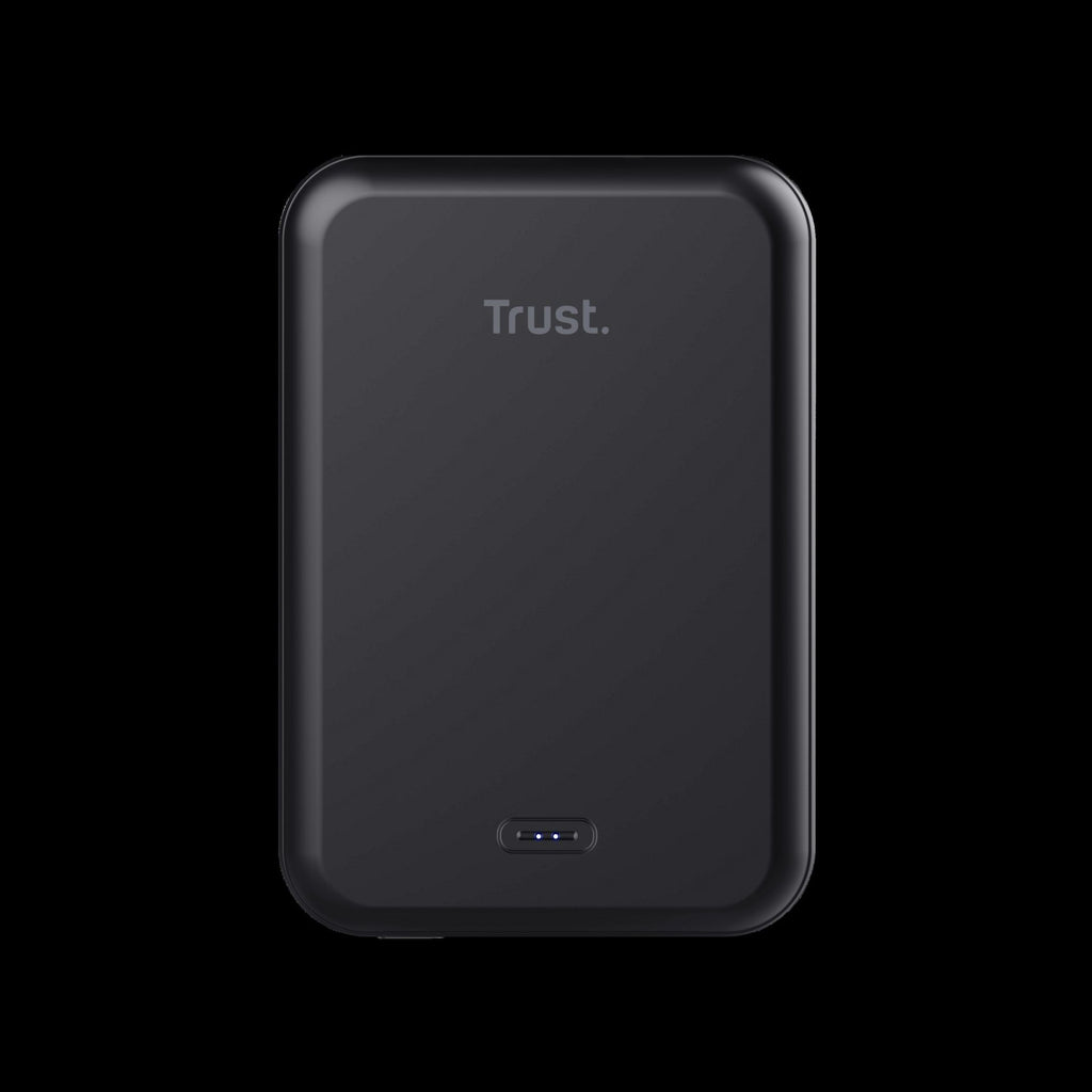 Trust Banco de Energia Inalambrico 5000 Mah Color Negro Batería Magnética Iphone 12 Superior - 24877