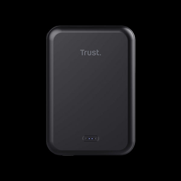 Trust Banco de Energia Inalambrico 5000 Mah Color Negro Batería Magnética Iphone 12 Superior - 24877