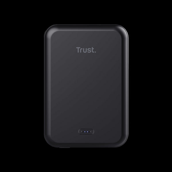 Trust Banco de Energia Inalambrico 5000 Mah Color Negro Batería Magnética Iphone 12 Superior - 24877