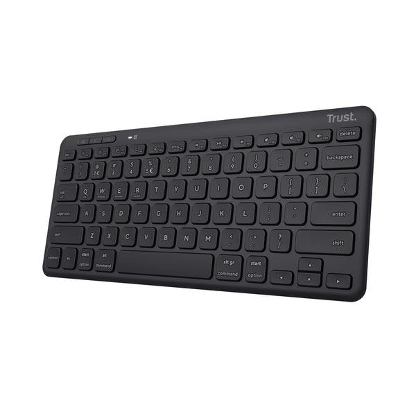 Trust Teclado Inalambrico Espanol Eco Recargable 25059