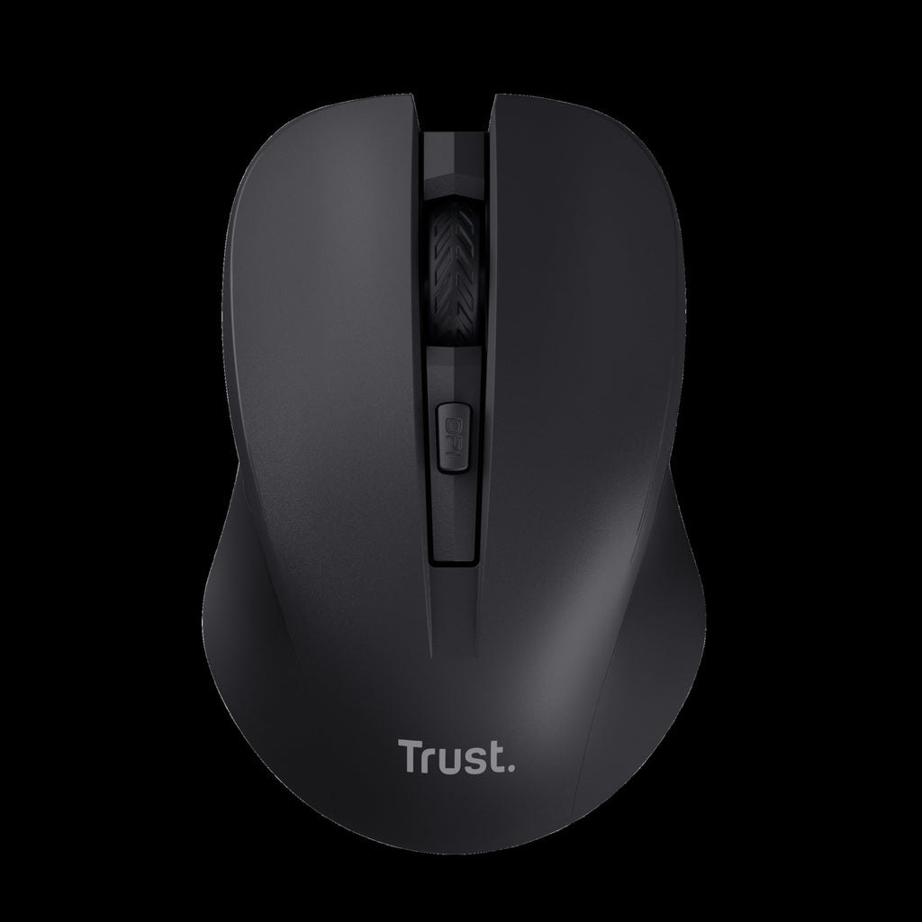 Trust Mouse Inalambrico Eco Color Negro Silencioso - 25084