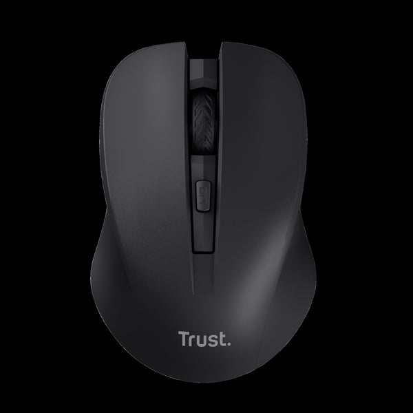 Trust Mouse Inalambrico Eco Color Negro Silencioso - 25084