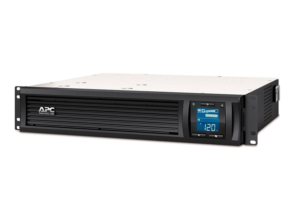 Panel trasero del UPS APC SMC1500C con puertos de conexión