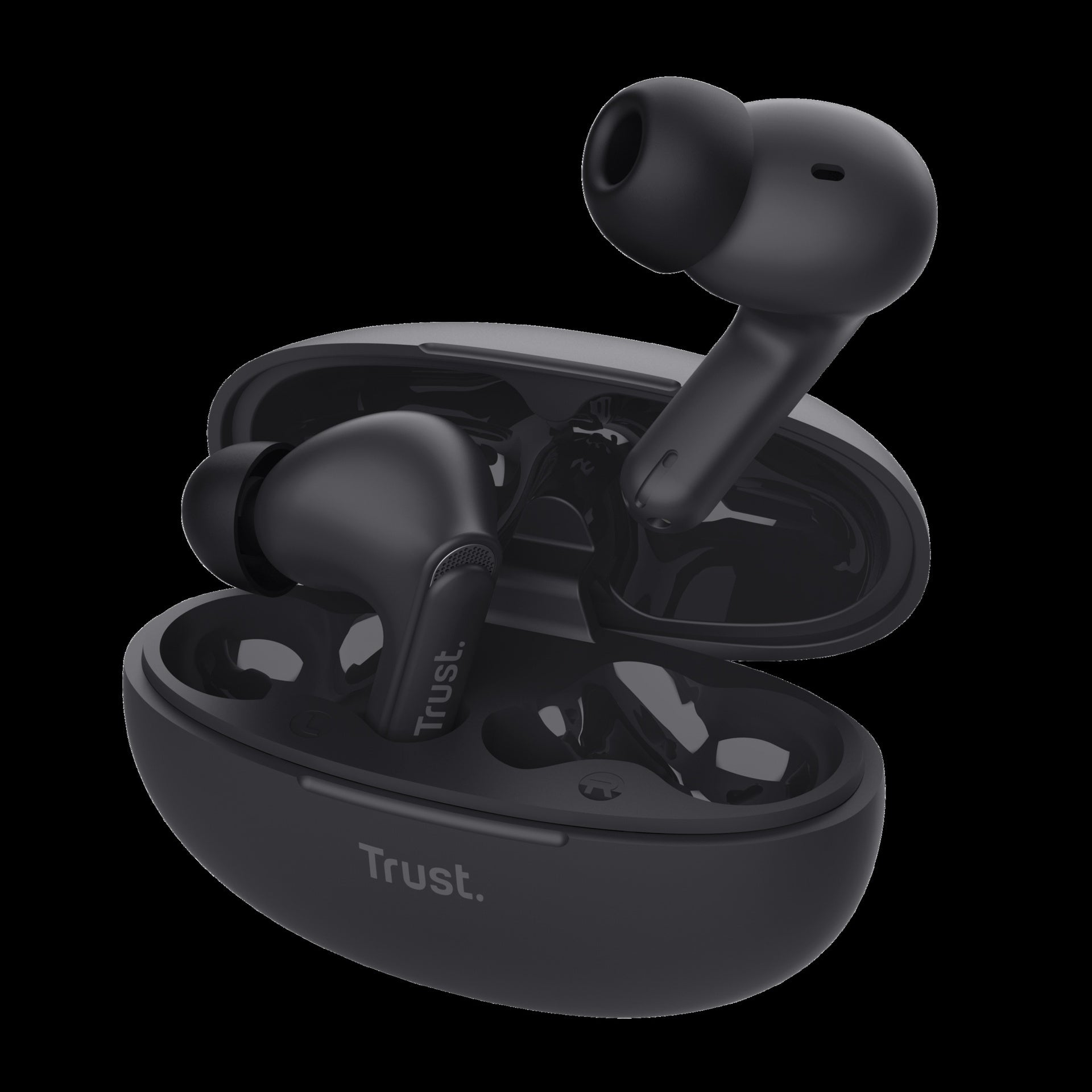 Trust Audifonos Bluetooth Color Negro Microf C/cancelacion de Ruido - 25296