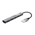 Trust adaptador mini hub USB 4 puertos 23786